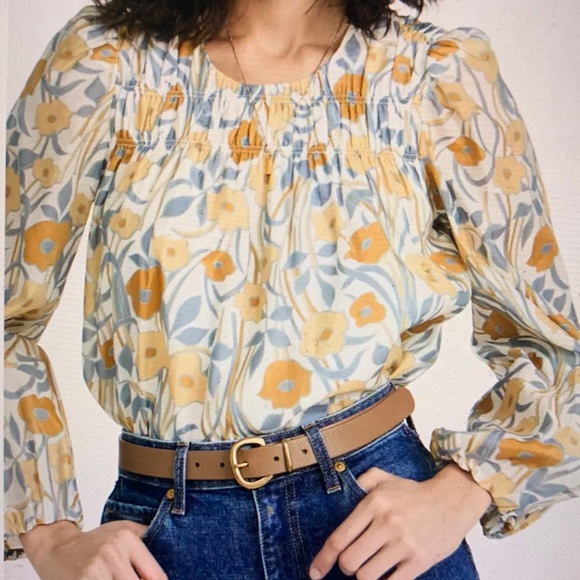 Rebecca Taylor Daph Fleur Blouse - Picture 6 of 13